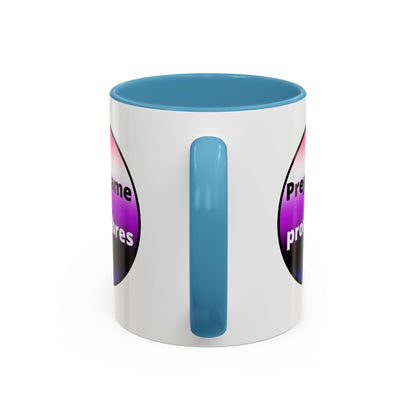 Preguntame mis Pronombres GenderFluid  Coffee Mug
