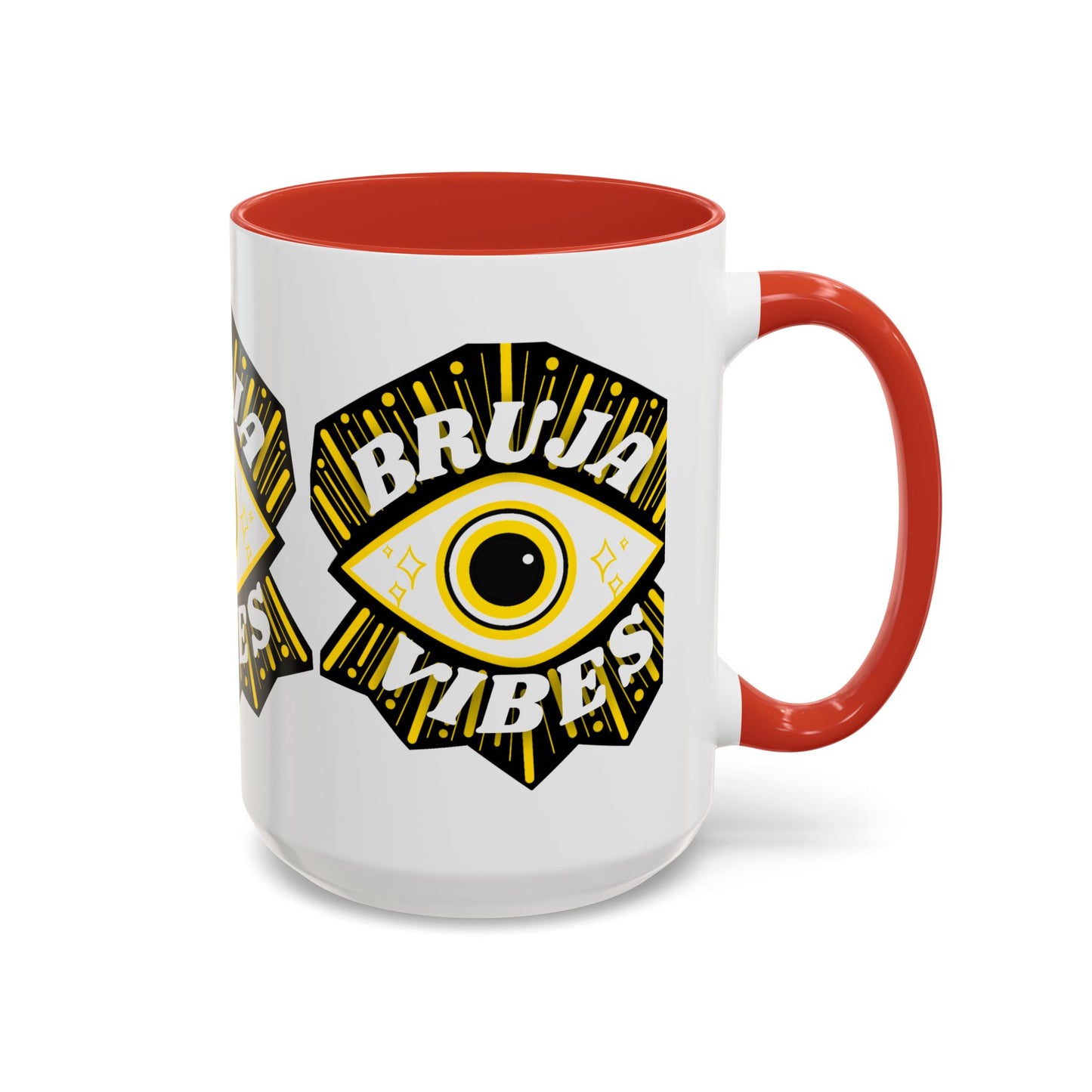 Bruja Vibes Outer Eye Accent Coffee Mug