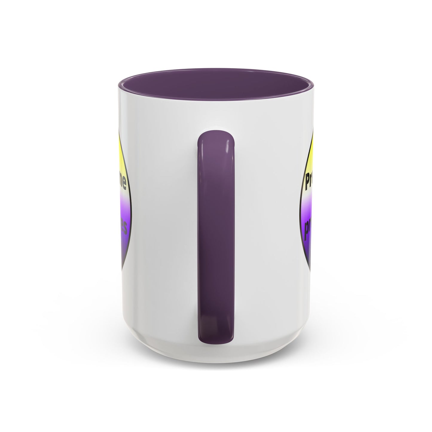 Preguntame mis Pronombres NonBinary Coffee Mug