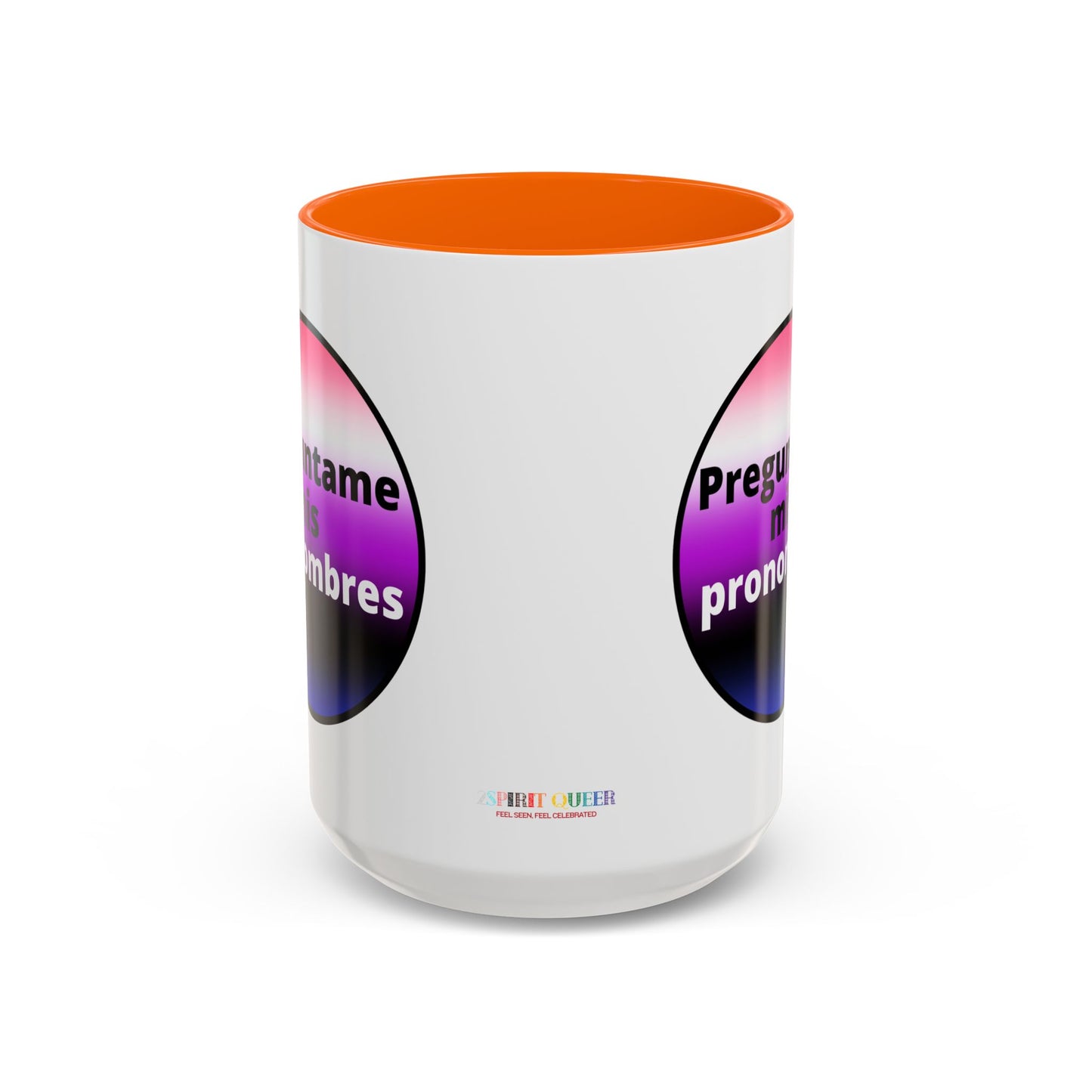 Preguntame mis Pronombres GenderFluid  Coffee Mug