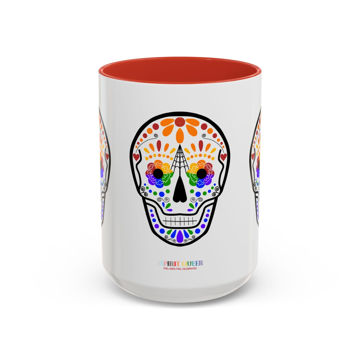 Queer Sugar Skull Coffee Mug