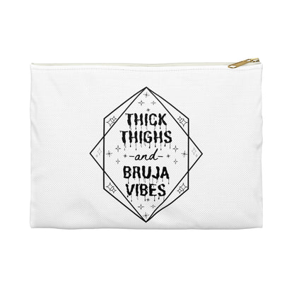 Thick Thighs Bruja Vibes Accessory Pouch