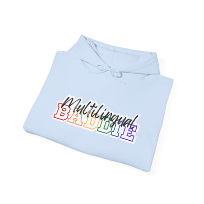 Multilingual Baddie Hooded Sweatshirt
