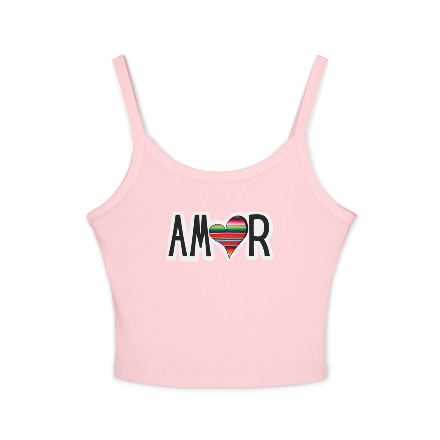 Amor Serape Spaghetti Strap Tank Top