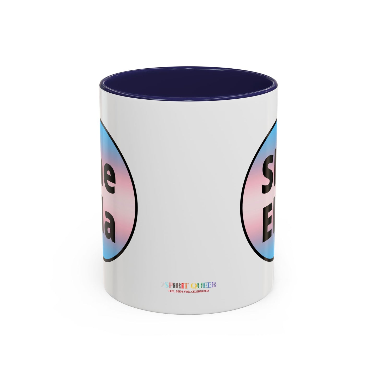 She/Ella Trans Coffee Mug