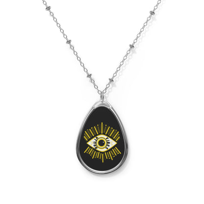 Bruja Vibes Inner Eye Oval Necklace