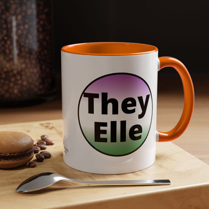 They / Elle - Gender Non-Conforming Coffee Mug