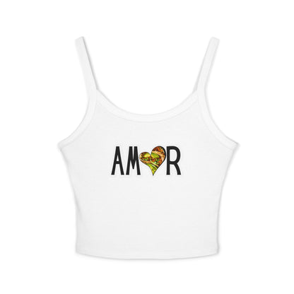 Amor Taco Spaghetti Strap Tank Top