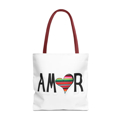Amor Serape Tote Bag