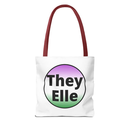 They/Elle - Gender NonConforming Tote Bag