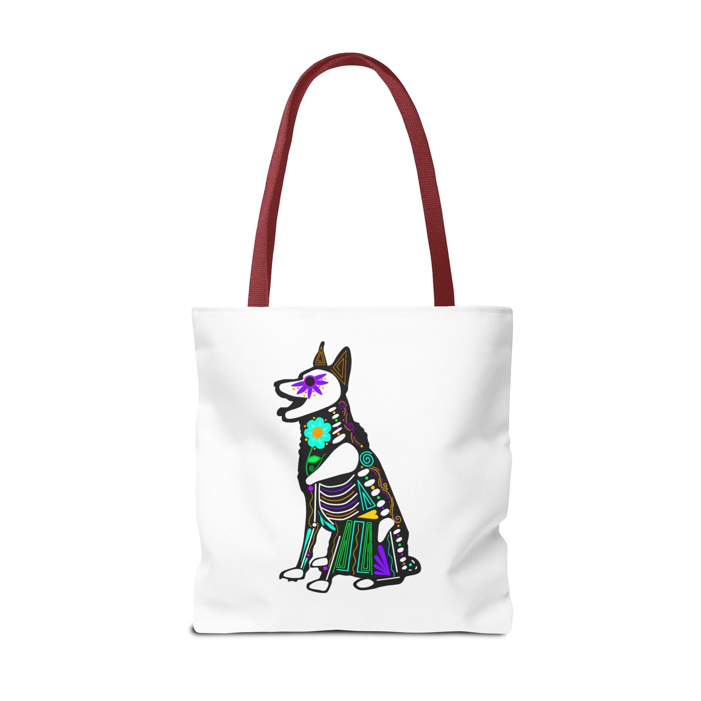 Dia de los Muertos German Shepard Tote Bag