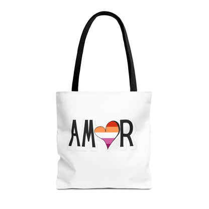 Amor Lesbian Tote Bag