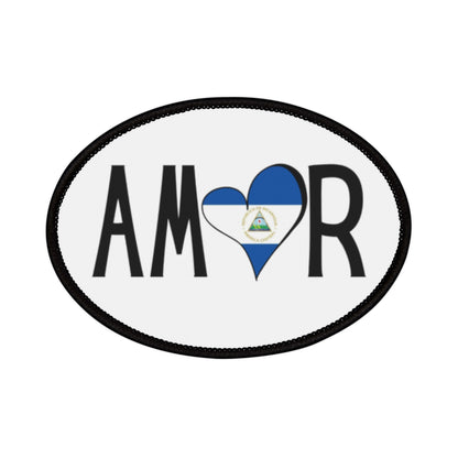 Amor Nicaragua Iron-On Patch