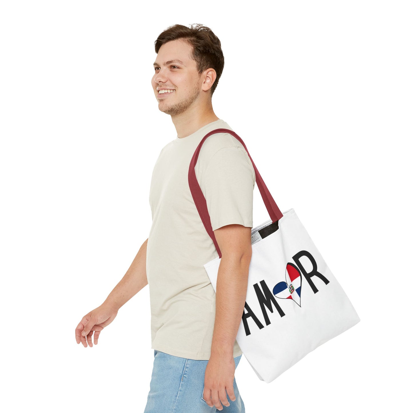 Amor Dominican Republic Tote Bag