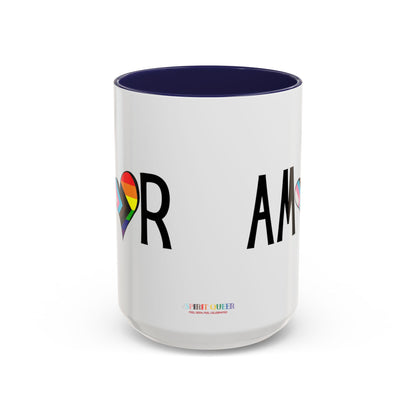 Amor  Inclusive Accent Coffee Mug