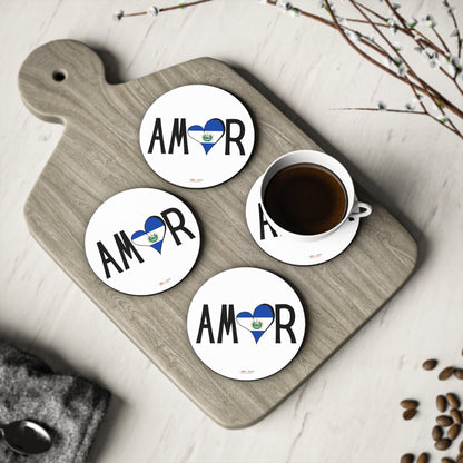 Amor El Salvador Coasters