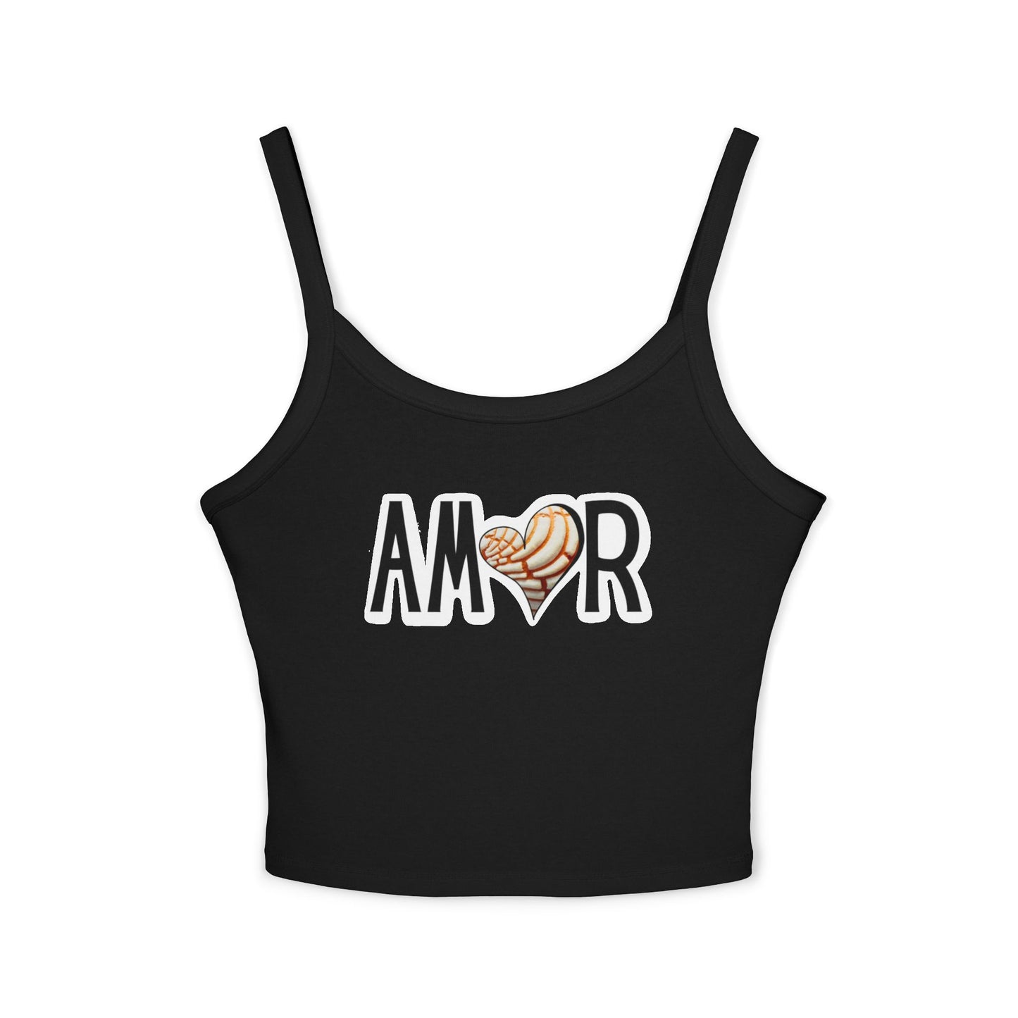 Amor Concha Spaghetti Strap Tank Top