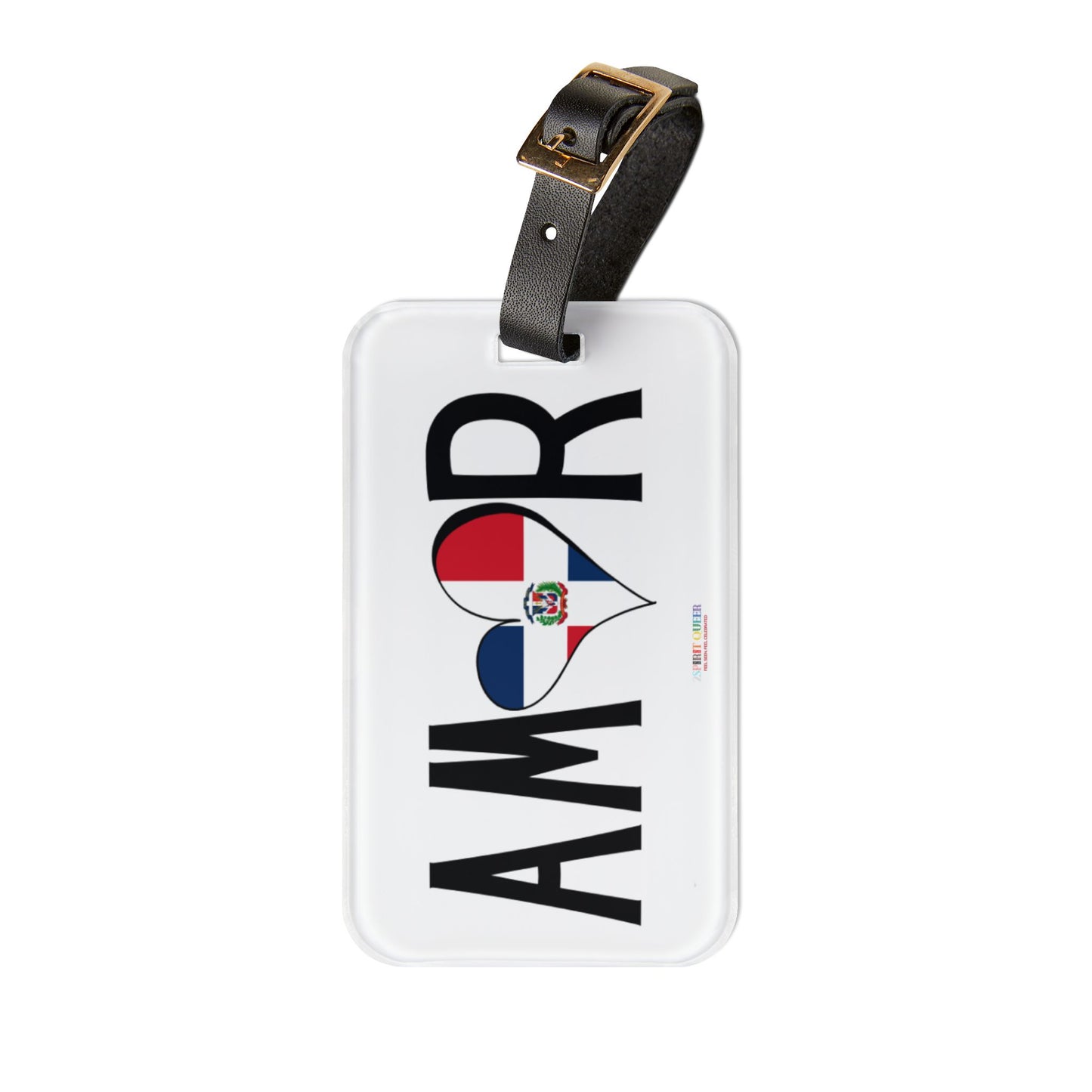 Amor Dominican Republic Luggage Tag
