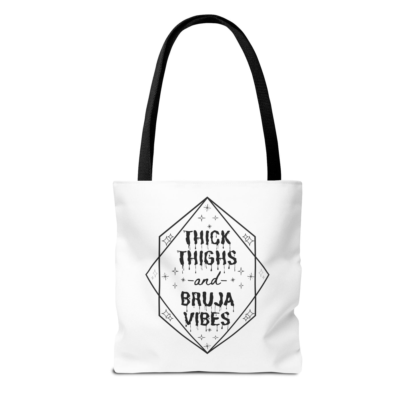Thick Thighs Bruja Vibes Tote Bag