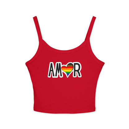 Amor BIPOC Spaghetti Strap Tank Top