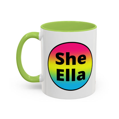 She/Ella Pan Coffee Mug
