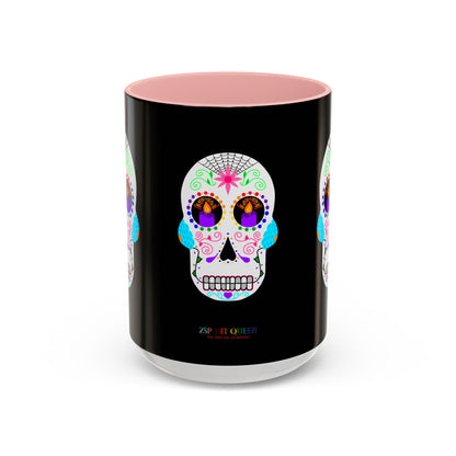 Queer Sugar Skull Coffee Mug