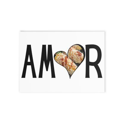 Amor Elote Greeting Cards