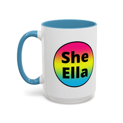 She/Ella Pan Coffee Mug