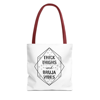 Thick Thighs Bruja Vibes Tote Bag