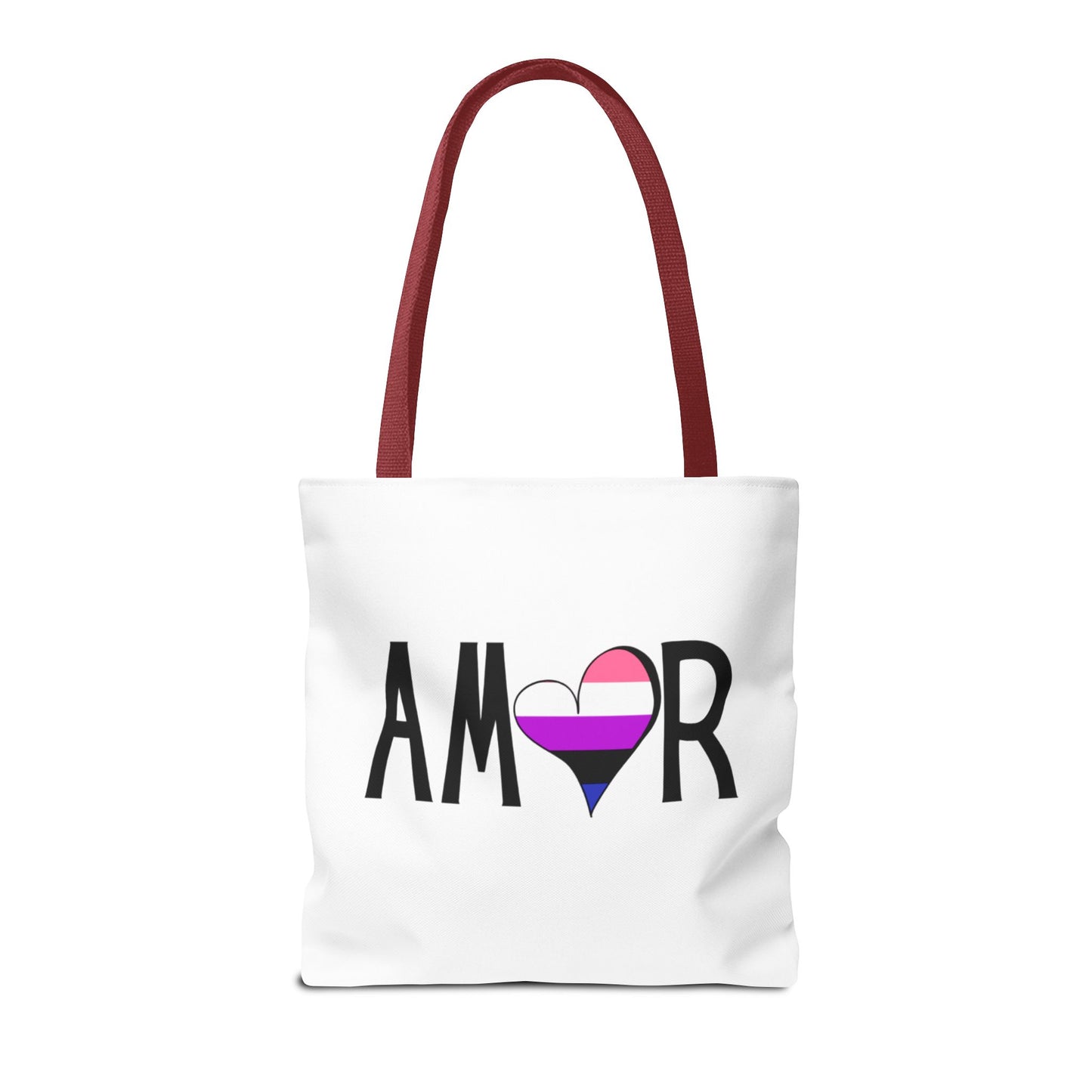 Amor Genderfluid Tote Bag
