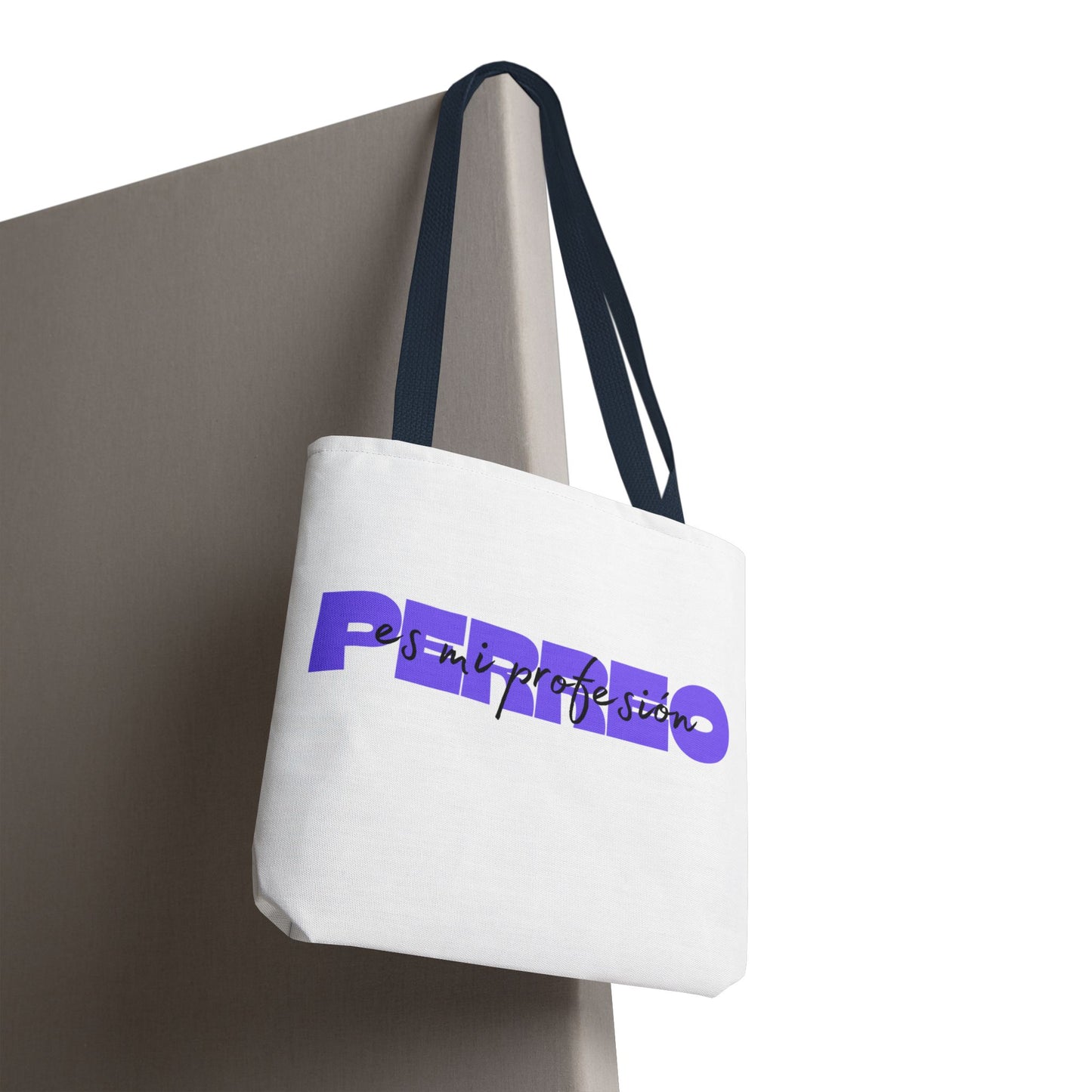 Perreo Es Mi Profesion Purple Tote Bag