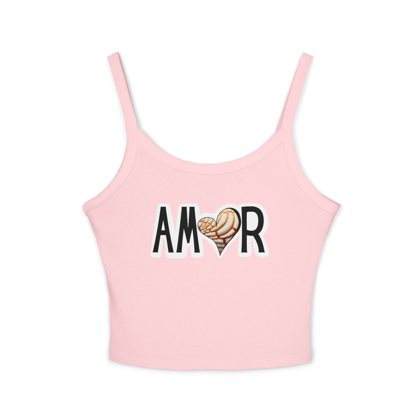 Amor Concha Spaghetti Strap Tank Top