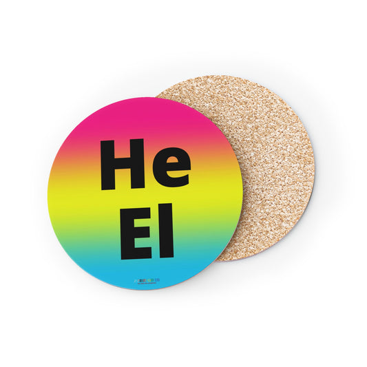 He / El Pan Coasters