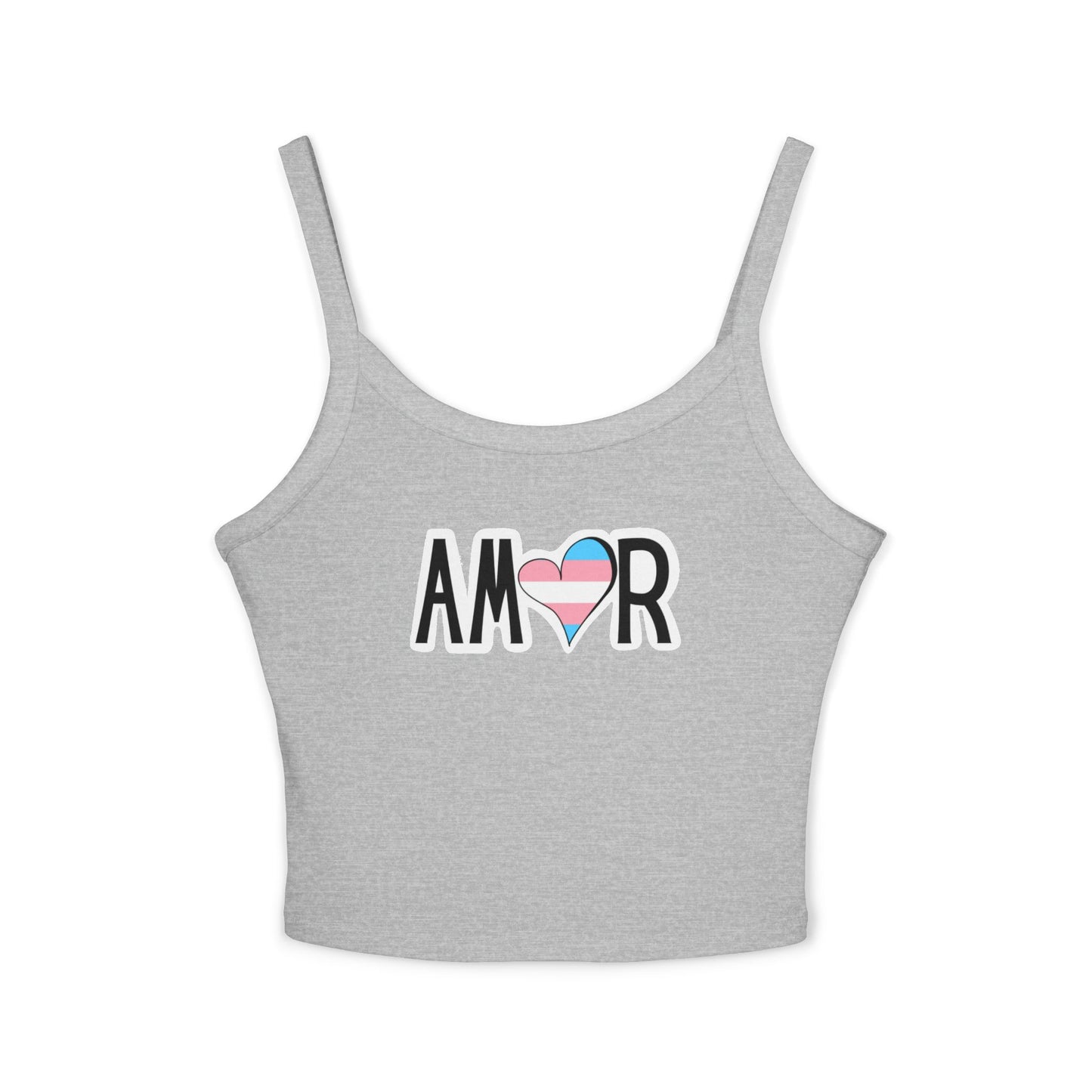 Amor Trans Spaghetti Strap Tank Top