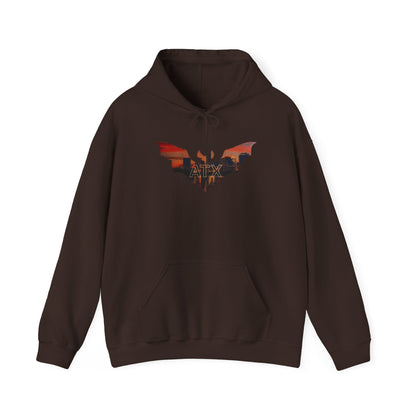 ATX Skyline Bat Hooded Sweatshirt