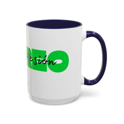 Perreo Es Mi Profesion Green Coffee Mug