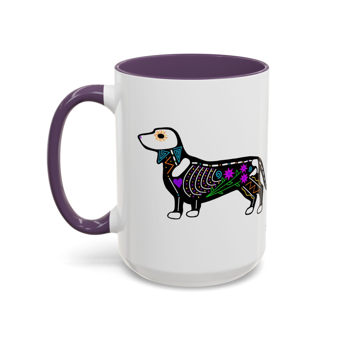 Dia de los Muertos Dachshaund Coffee Mug