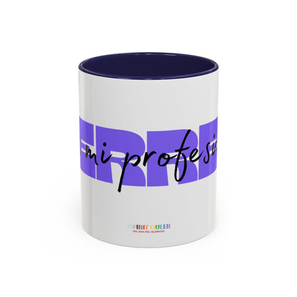 Perreo Es Mi Profesion Purple Coffee Mug