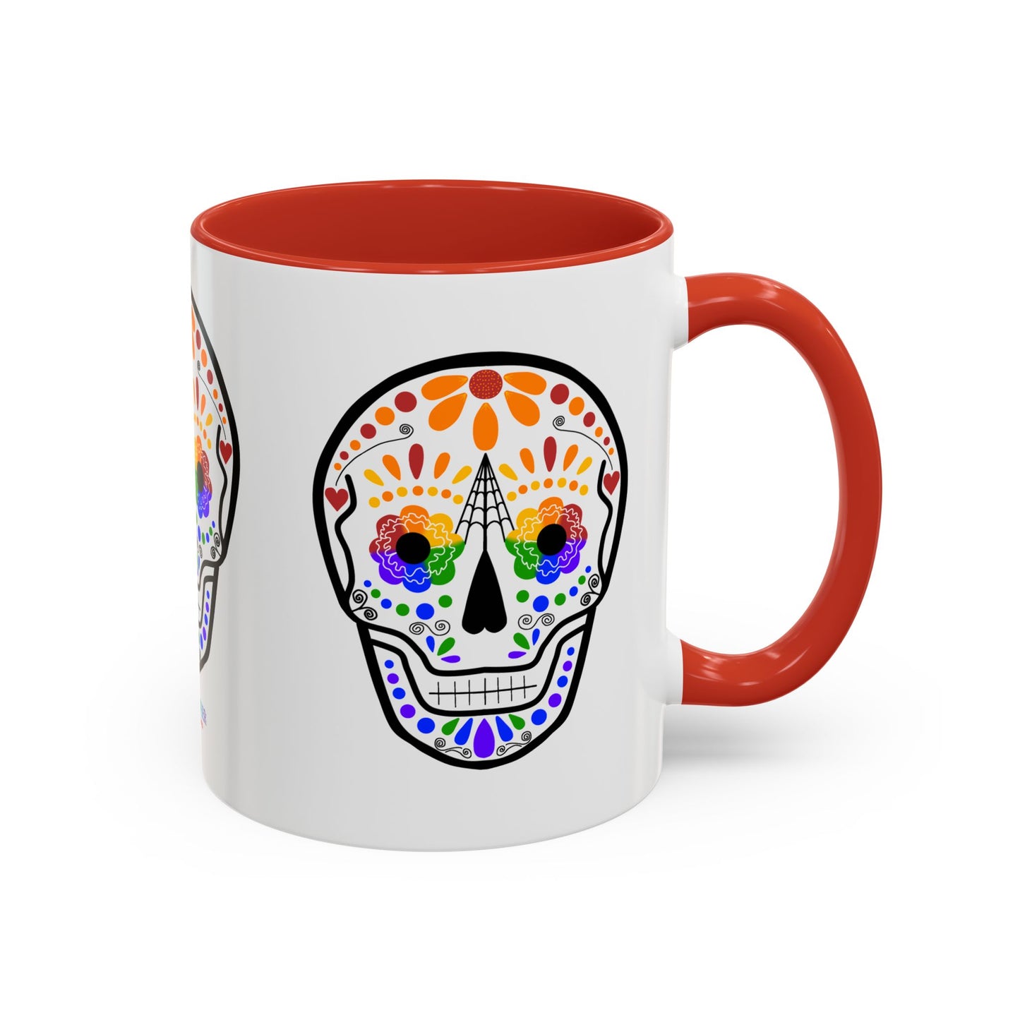 Queer Sugar Skull Coffee Mug