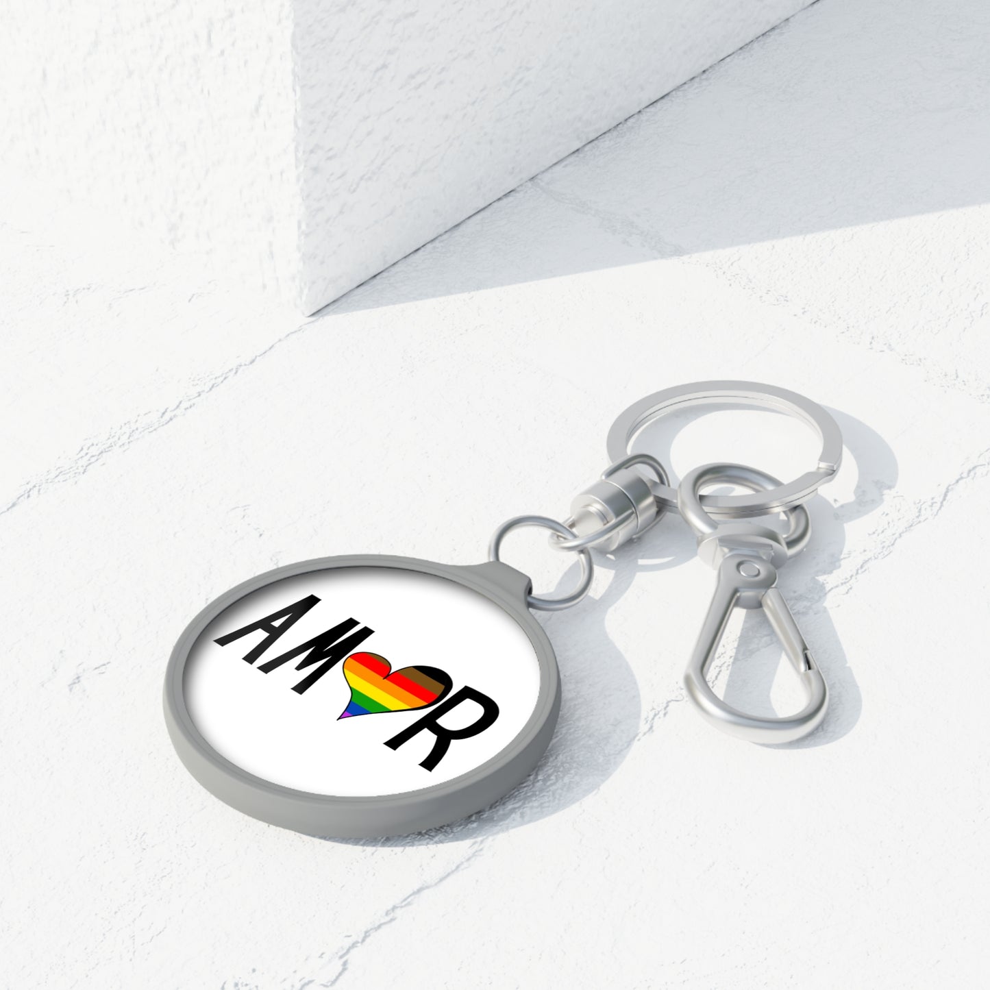 Amor BIPOC Keyring Tag