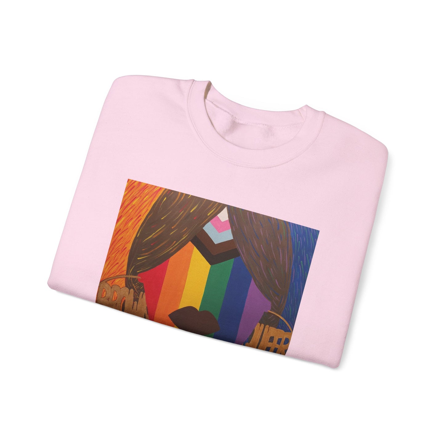 Brown and Queer Crewneck Sweatshirt