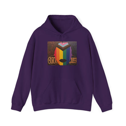 Black and Queer Hooded Sweatshirt