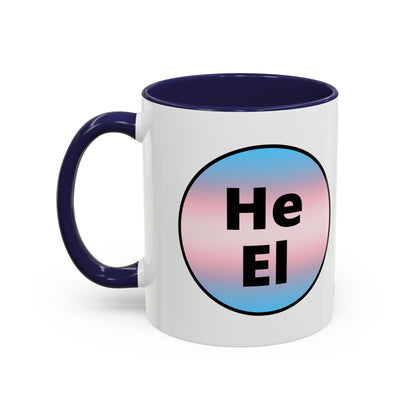 He/El Trans Accent Coffee Mug