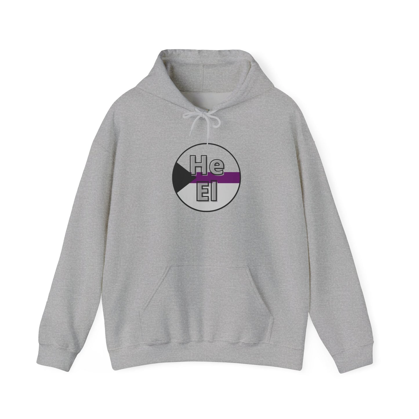 He / El Demi (needs non transparent image) Hooded Sweatshirt