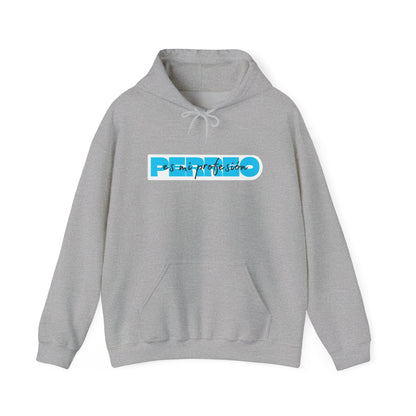 Perreo Es Mi Profesion - Blue Hooded Sweatshirt