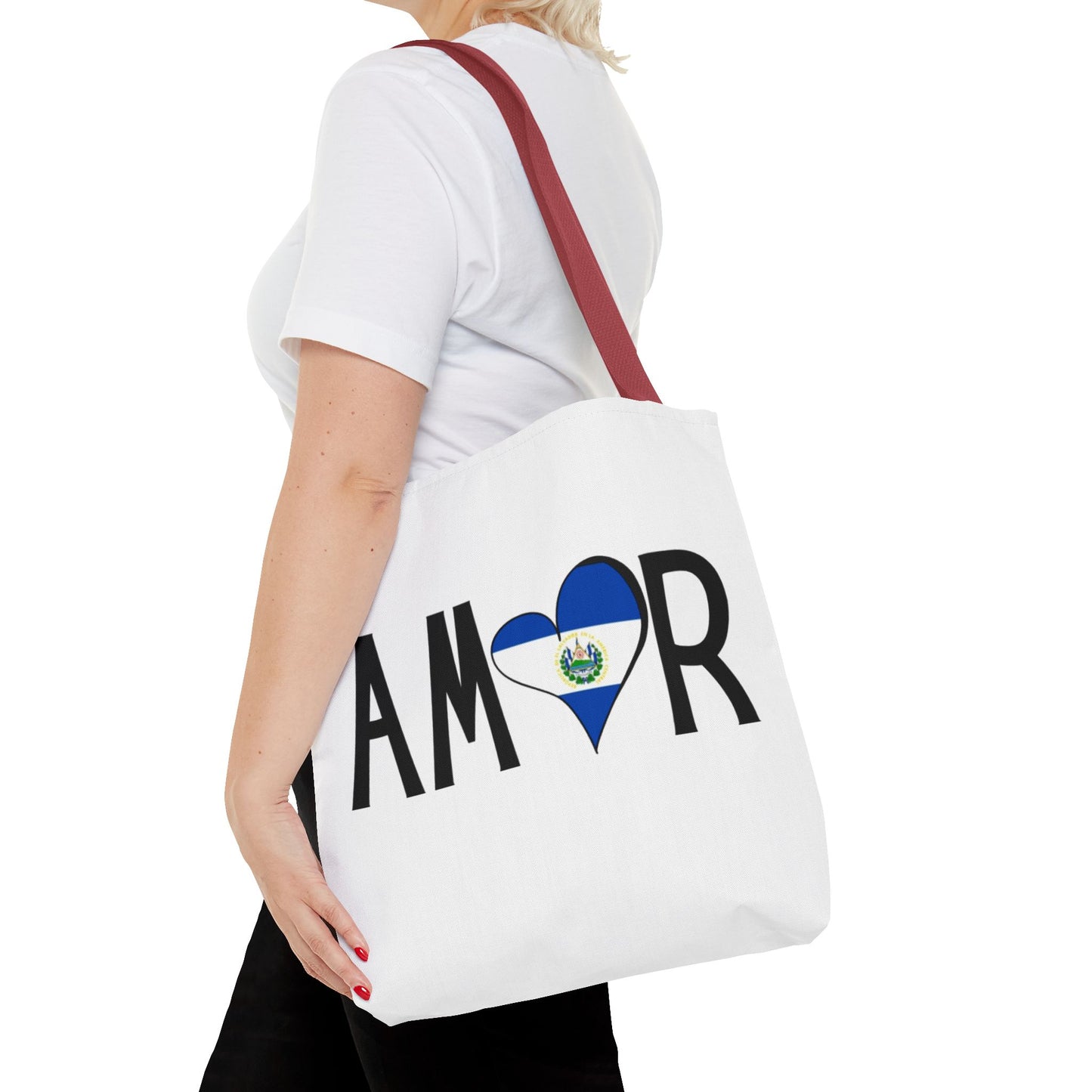 Amor El Salvador Tote Bag