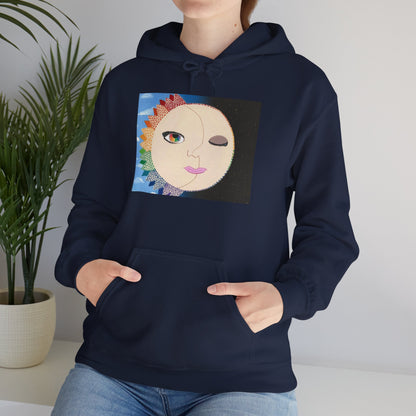 El Sol y La Luna Hooded Sweatshirt