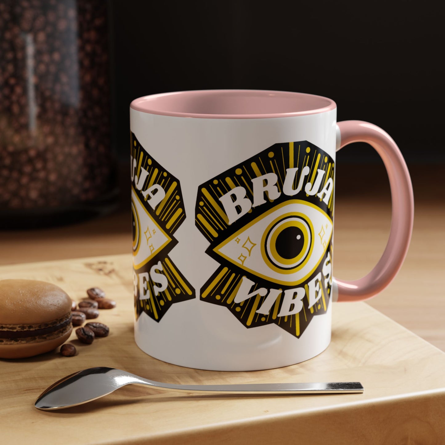 Bruja Vibes Outer Eye Accent Coffee Mug