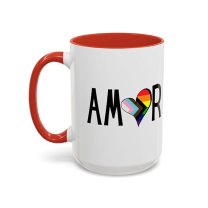 Amor  Inclusive Accent Coffee Mug