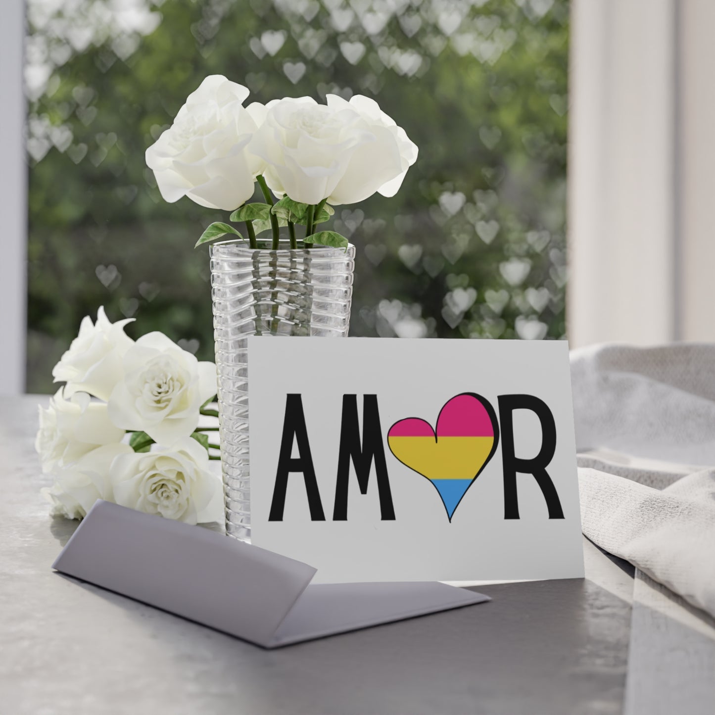 Amor Pan Greeting Cards